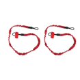 thumbnail image 1 of 2Pcs Kayak Paddle Leash Nylon Caoutchouc Résistant à la Corrosion Extensible Anti Perte Corde Kayak Rod Leash Rouge, 1 of 5