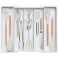 thumbnail image 1 of Organizador de utensilios Lifewit para cajones de cocina, blanco, 1 of 9