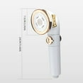 thumbnail image 4 of RFUGUG High-Pressure Handheld Shower Head-3 Settings for Ultimate Comfort - Ergonomic Handle,Universal Fit | Effortless Tool-Free Installation & Anti-Clog Nozzles for Easy Cleaning, 4 of 8