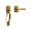 Antique Brass-Door Handle-1, variant on Antique Brass Door Handle 1 Pack Entry Lever Set