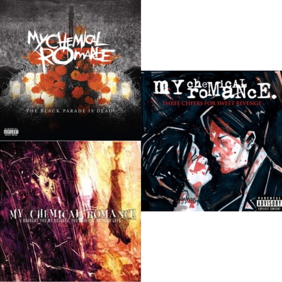 Black Parade Is Dead! & I Brought You My Bullets You Brought Me Your Love & Three Cheers For Sweet Revenge [LP Vinyl Bundle]