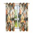 thumbnail image 7 of Yayeee Window Curtains Set of 2 for Living Room Light Filtering 63"x42", Bright Floral, 7 of 7