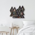 thumbnail image 6 of Triangle Mountain Crystal Shelf Display for Wall, Rock Gem Healing Stone Collections Display Shelf, Crystal Holder Trinket Organizer Knick Knack Shelf, Witchy Decor Gift for Women - 2025 UPGRADED, 6 of 9