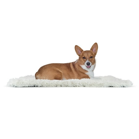 FurHaven Pet Dog Bed | Convertible Self-Warming Cuddle Pet Bed for Dogs & Cats, Spruce,