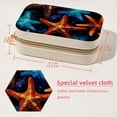 thumbnail image 5 of Starfish Velvet Portable Jewelry Stand with Removable Compartment – Display Case, Organizer, and Gift, 5 of 7