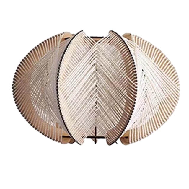 Lámpara de hecha a mano, lámpara de Bar de granja, Bombilla E27 no incluida, lámpara colgante, pantalla japonesa para dormitorio, Loft, entrada , 50cm