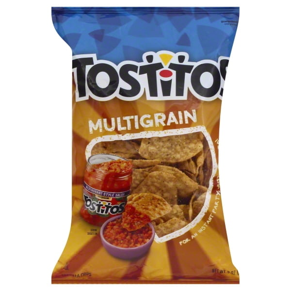 Tostitos Multigrain Tortilla Chips, 9 Oz. - Walmart.com - Walmart.com