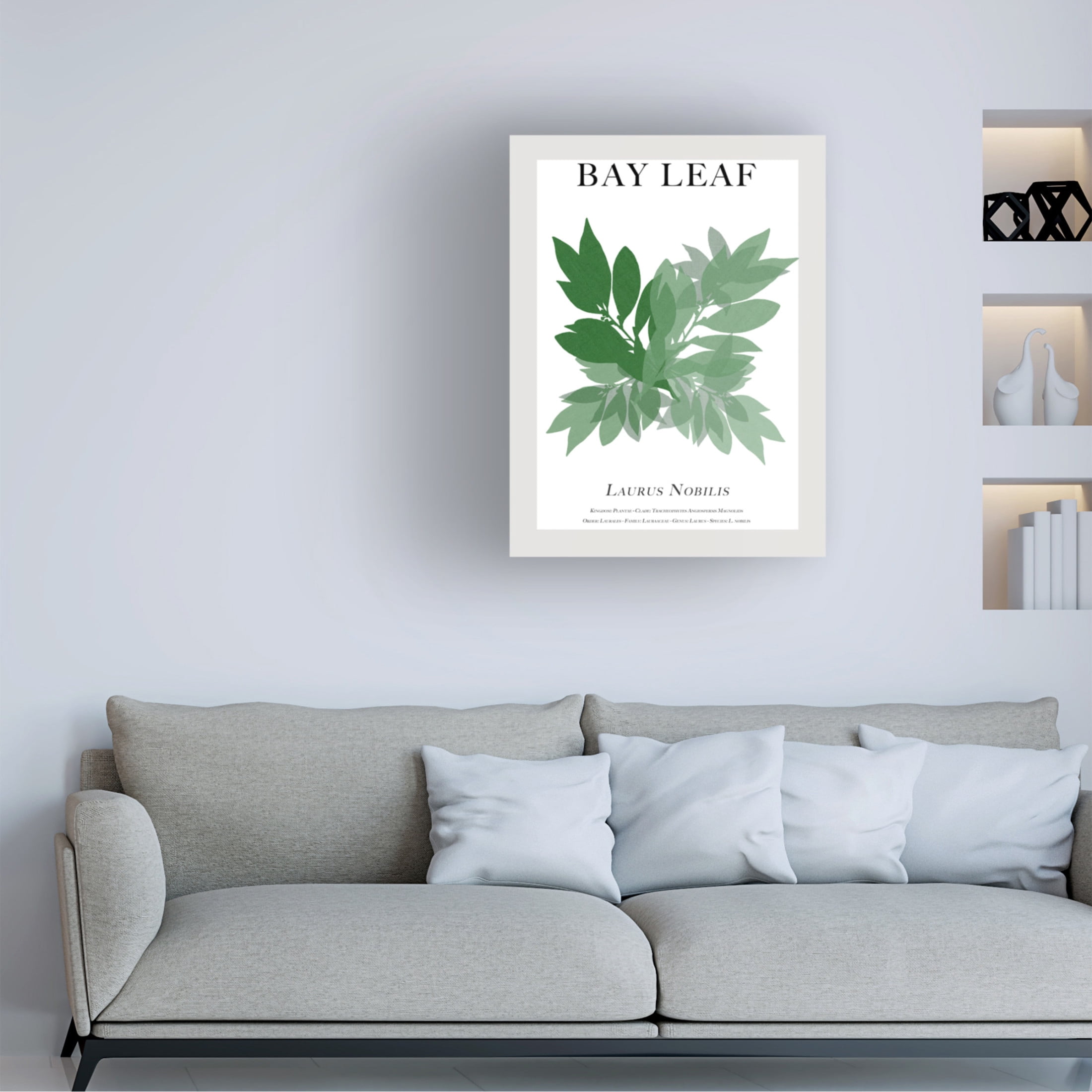 Trademark Fine Art Cartissi   Bay Leaf Canvas Wall Art