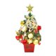 thumbnail image 2 of Mini árbol de Navidad de 50 cm, con luces, ideal para escritorio, decoración de festivales, escaparate, funciona con pilas, luces LED, pino artificial, decoración del hogar, escritorio de, 2 of 9