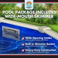 thumbnail image 5 of Lake Effect Pools 21' x 48" Round Bermuda Galvanized Painted Steel Above Ground Swimming Pool, 5 of 8