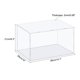 thumbnail image 2 of Muestra Estuche Caja Acrílico Caja Transparente Polvo Prueba Protección Vitrina 36x26x21cm para Coleccionables, 2 of 5