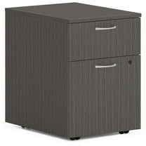 HON Mod Mobile Pedestal - 15"W 20" x 20" x 15" - 2 x Box Drawer(s), File Drawer(s) - Material: Steel Ball Bearing - Finish: Teak