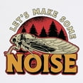 thumbnail image 2 of CafePress - Cicadas Let's Make Some Noise Loves Cicada Insect - Non-slip Rubber Mousepad, Gaming Mouse Pad, 2 of 6