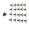 thumbnail image 2 of GUOOL 20pcs Hinge Doors Hinge for Jewelry Cabinet Bronze, 2 of 9