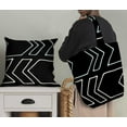 thumbnail image 5 of Soimoi Black Georgette Viscose Fabric Arrow Symbol Decor Fabric Printed Yard 42 Inch Wide, 5 of 5