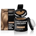 thumbnail image 1 of Henrys Polvo para Retocar Raíces Rubio Oscuro, Rellena Zonas Escasas, Define la Línea del Cabello y, 1 of 7