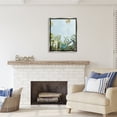 thumbnail image 2 of Stupell Industries Beverly Hills Hotel Plants Botanical & Floral Painting Gray Floater Framed Art Print Wall Art, 25 x 31, 2 of 9