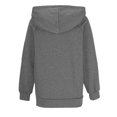 thumbnail image 5 of YunPes Youth Boys Christmas Clothes Half Zipper Hooded Sweatshirt Casual School Plain Pullover Tops for Kids Fall Winter Warm Outfit, 5 of 7