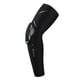 thumbnail image 4 of 1 pieza de rodillera/codo súper transpirable para bicicleta, baloncesto, , patinaje, de apoyo, ciclismo, esquí, secado rápido, Codo Negro L Macarena Pastillas de codo de rodilla protectora, 4 of 8