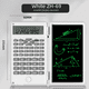 thumbnail image 1 of Calculadora de función científica, tablero de escritura a mano, mini calculadora de oficina, examen, contabilidad, escritura a mano, computadora multifuncional, enseñanza comercial, 1 of 4