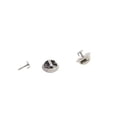 thumbnail image 3 of Tachuelas Tachuelas Pin Pin Setagable Kit Badage Holder DIY Crafts Pines Decoración de latón Broche Joyería Elaboración de bolsos Plata 100 piezas tholdsy HA010768-01, 3 of 7