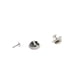 thumbnail image 3 of Tachuelas Tachuelas Pin Pin Setagable Kit Badage Holder DIY Crafts Pines Decoración de latón Broche Joyería Elaboración de bolsos Plata 100 piezas Yuarrent HA010768-01, 3 of 7
