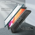 thumbnail image 3 of K-Lion for Apple iPad 10.2 inch 9th/8th/7th (2021/2020/2019) Case with Screen Protector,Heavy Duty Kickstand Function Rugged Case Shockproof Protective Cover for iPad 10.2 inch 9th/8th/7th, Blue, 3 of 7