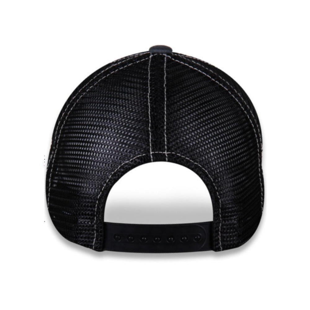 Ford Vented Mesh Trucker Hat, Gray & Black, One Size Fits Most