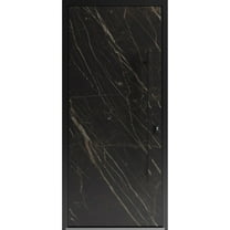 Front Exterior Prehung Steel Door / Dekton 0118 Natural Noir / Entry Metal Modern Painted W36x80 Left-hand