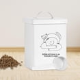 thumbnail image 1 of Contenedor de almacenamiento de alimentos para perros y gatos, lindos contenedores de almacenamiento de alimentos para mascotas con tapas herméticas, M Yinane botes de cocina, 1 of 8