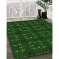 thumbnail image 3 of Ahgly Company Machine Washable Indoor Round Transitional Green Area Rugs, 8' Round, 3 of 7