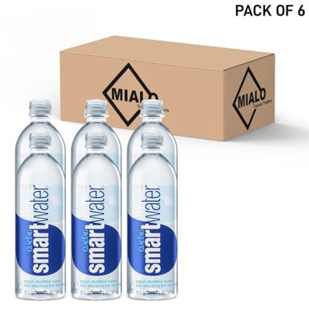 Glaceau Smartwater 20oz Bottles, Pack of 6 by SOHO