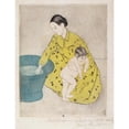 thumbnail image 3 of Mary Cassatt 15x18 Black Modern Framed Museum Art Print Titled - The Bath (1890-1891), 3 of 5