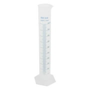 Unique Bargains 36cm Height 500ml Transparent Plastic Graduated Cylinder 5 milliliter