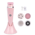thumbnail image 2 of Cepillo de limpieza facial HUOGUO USB recargable con 4 cabezales, 2 of 5