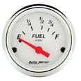 thumbnail image 2 of AUTO METER 1316 Arctic White Fuel Level Gauge 2 1/16 - Short Sweep/Electric, 2 of 3