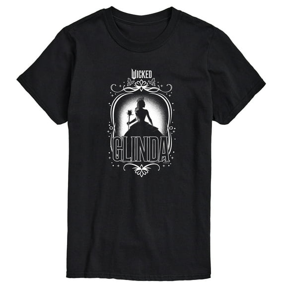 Wicked - Glinda Silhouette - Men's Short Sleeve Graphic T-Shirt