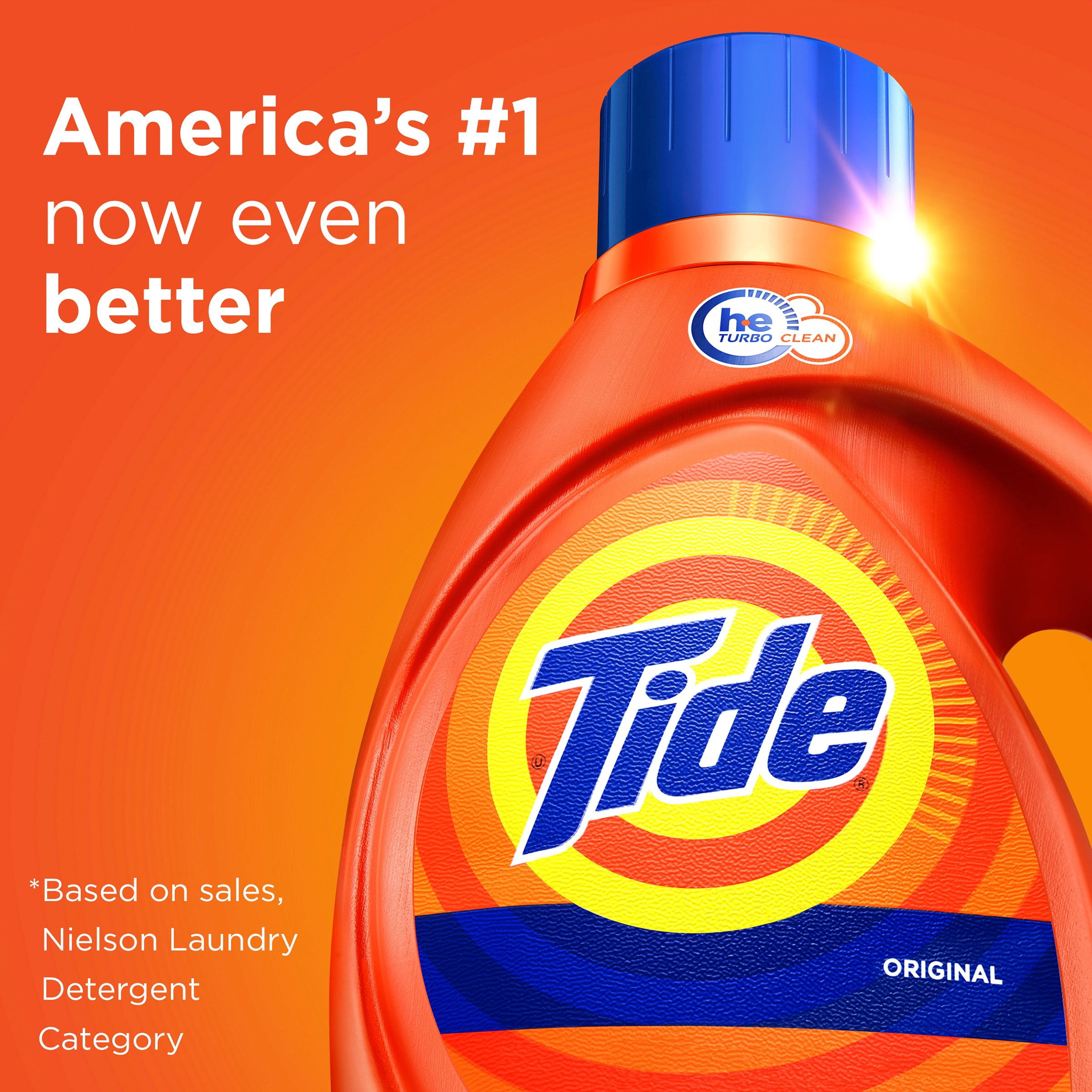 Tide Liquid Laundry Detergent, Original, 74 Loads 115 fl oz