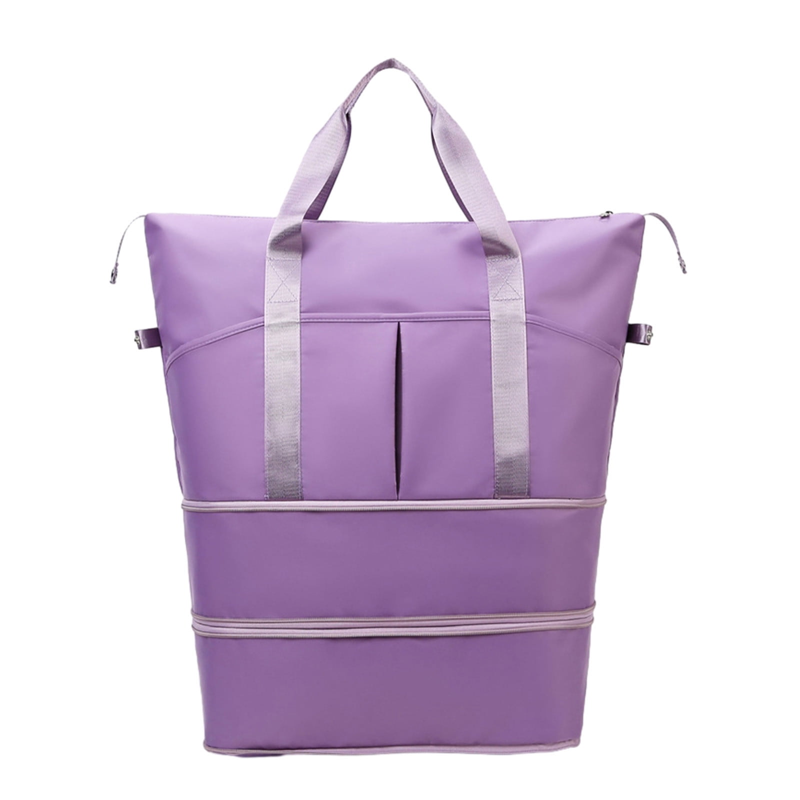 Large Travel Tote Bag, Expandable Gym Tote Bag,Carry On Overnight Bags For Women With Trolley Sleeve Wet Pocket,travel Duffel BagsTravel