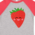 thumbnail image 4 of Inktastic Strawberry Kawaii Boys or Girls Toddler T-Shirt, 4 of 5