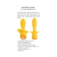 thumbnail image 3 of Selopa Mellow Yellow Vibrating Plug - Yellow, 3 of 8