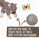 thumbnail image 4 of Juguete de Peluche Ardilla Lil Feller para Perros HuggleHounds Suave 20 cm, 4 of 6