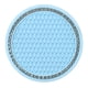 thumbnail image 1 of Alfombrilla para taza de agua de coche con forma de panal de abeja y rejilla creativa, multifuncional, con alfombrilla antideslizante de diamantes de imitación, 1 of 5