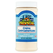 Tropical Central American Cream, Grade A Cultured, 14oz, Refrigerated, Resealable Jar