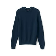 Lands' End Men's Big & Tall Cotton Drifter Crew Sweater