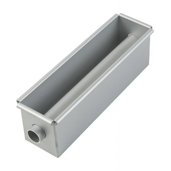 Long Cake Baking Pan Flowing Heart Mold Aluminium Alloy Square Bread Loaf with Center Tube DIY Tools-B