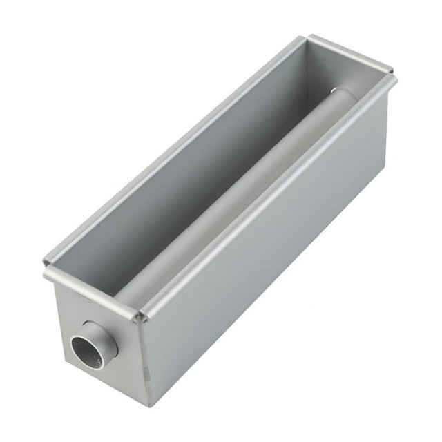Molde para Hornear Pasteles,Molde Pasteles con Forma Corazón Que Fluye, Pan Cuadrado Aleación de Aluminio Tubo Central, Herramientas DIY-B