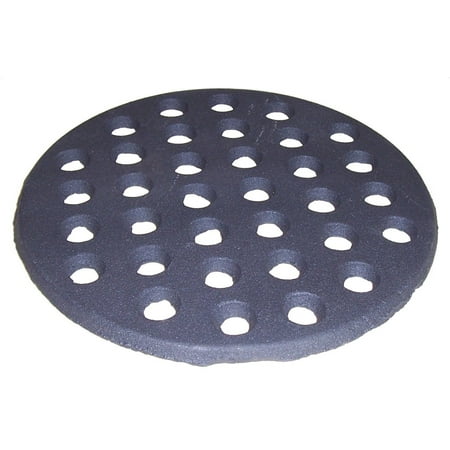 - Cast Iron Heat Plate Replacement for Gas Grill Model Big Green Egg large