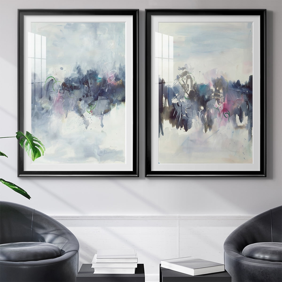 Wexford Home Birds I Premium Framed Print, 26.5" x 36.5" - Ready to Hang, Black (Set of 2)