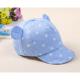 thumbnail image 3 of Douhoow Newborn Baby Hat Dot Pattern Sun Hat With Ears Summer Girls Boys Cap, 3 of 8
